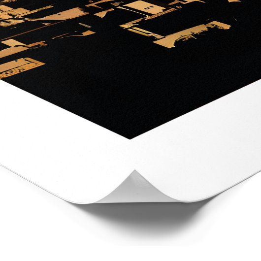 Silent Hope - Quiet Night in Kabul Poster (Hoek)