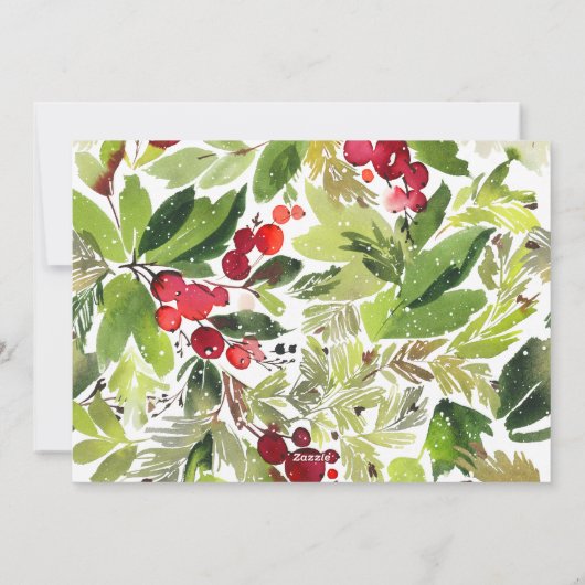 Silent (ish) nachtelijke multi-fotovakantiekaart. feestdagenkaart (Achterkant)