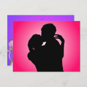 Silent Kiss Briefkaart (Voorkant / Achterkant)