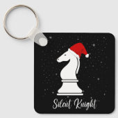 Silent Knight-kerst met kerststrategie Sleutelhanger (Voorkant)