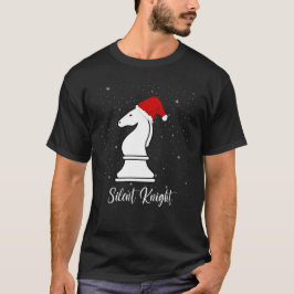 Silent Knight-schaakstuk T-shirt