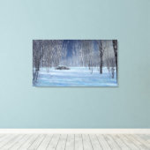 Silent Light Canvas afdrukken (Insitu (Houten vloer))