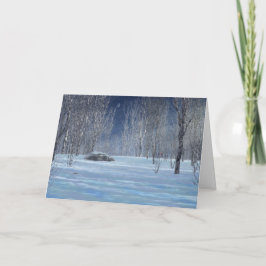 Silent Light Christmas Kaart