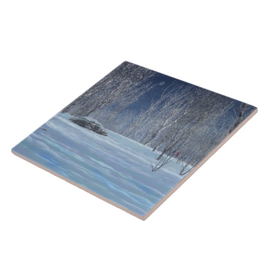 Silent Light Decorative Tile Tegeltje (Zijkant)