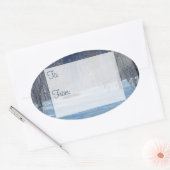 Silent Light Gift Label Stickers (Envelop)