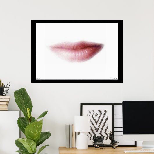 Silent Lips Poster (Thuiskantoor)
