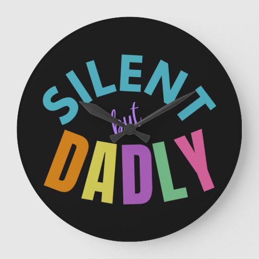 SILENT MAAR DADLY GROTE KLOK (Voorkant)