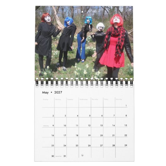 Silent, maar dagagenda 2021 kalender (Mei 2027)