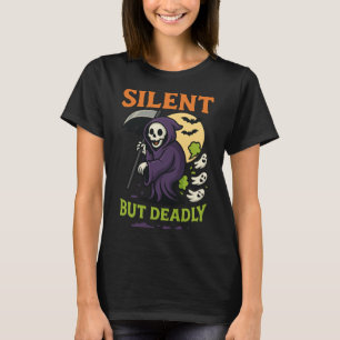 Silent, maar dodelijk Grim Reaper T-shirt