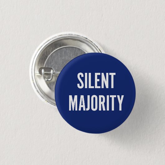 Silent Majority  Button 1969 (Voorkant /achterkant)
