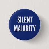 Silent Majority  Button 1969 (Voorkant)