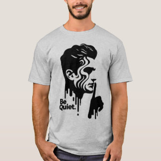 Silent Man Gift-be Rustig Symbool voor Vredesliefh T-shirt