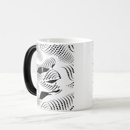 Silent Mike Magische Mok (Voorkant links)