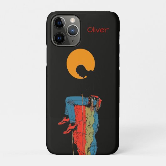 Silent Moon Climber Case-Mate iPhone Case (Achterkant)