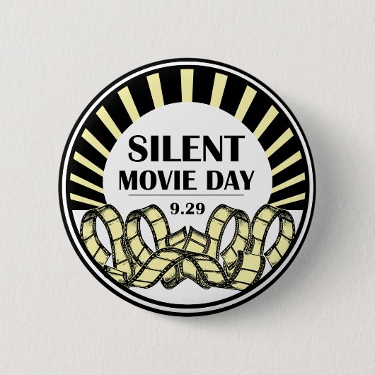 Silent Movie Day Button (Voorkant)