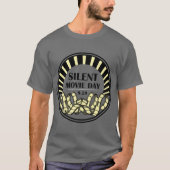 Silent Movie Day Mannen T-shirt (Voorkant)