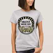 Silent Movie Day T-shirts voor dames (Voorkant)