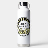 Silent Movie Day Water Bottle Waterfles (Voorkant)