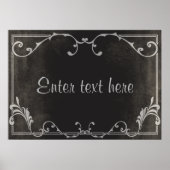 Silent Movie-script poster (Voorkant)