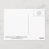 Silent Movie Star Orig Art Briefkaart (Achterkant)