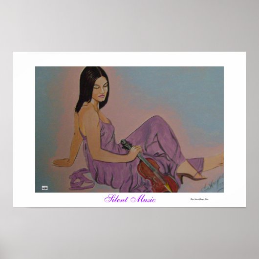 Silent Music Poster (Voorkant)
