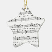 SILENT NACHT HOLY NGHT SHEET MUSIC CHRISTMAS SONG KERAMISCH ORNAMENT (Links)