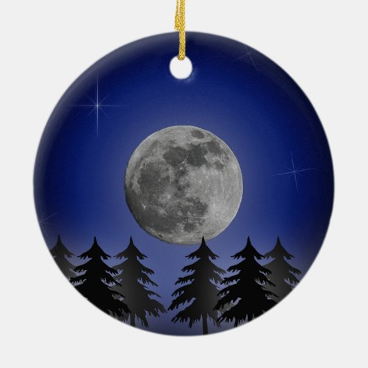 SILENT NACHT KERAMISCH ORNAMENT (Achterkant)