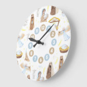 Silent Natitivity-kerstcadeau-plein, muur C Grote Klok (Hoek)