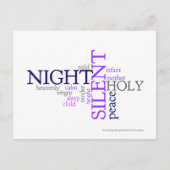 Silent Night Briefkaart (Voorkant)