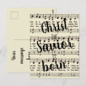 Silent Night Briefkaart (Voorkant / Achterkant)