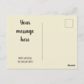 Silent Night Briefkaart (Achterkant)