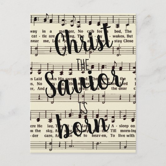 Silent Night Briefkaart (Voorkant)