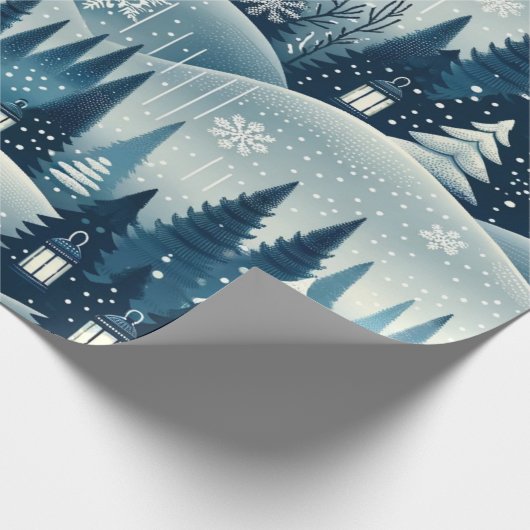 Silent Night Cadeaupapier (Hoek)