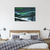 Silent Night Canvas Afdruk (Insitu (Slaapkamer))