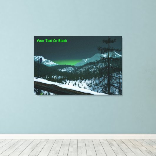 Silent Night Canvas Afdruk (Insitu (Houten vloer))