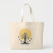 Silent Night Canvas Tote Bag (Voorkant)