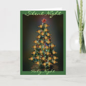 Silent Night Card Feestdagen Kaart (Voorkant)