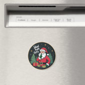 Silent Night, Chatty Santa Magneet (Insitu (Vaatwasser))