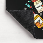 Silent Night Christmas Nurse Medical Profol Doctor Muismat (Hoek)