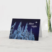 Silent Night Feestdagen Kaart (Voorkant)