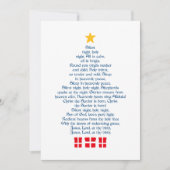 Silent Night Feestdagenkaart (Voorkant)