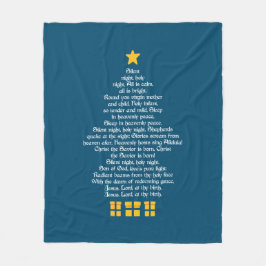 Silent Night Fleece Deken