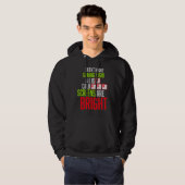 Silent Night Gaming Night All Calm Screens Bright Hoodie (Voorkant volledig)