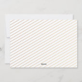 Silent Night Gold Foil - kerstfoto groen Feestdagenkaart (Achterkant)