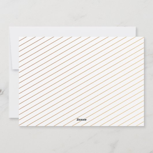 Silent Night Gold Foil - kerstfoto groen Feestdagenkaart (Achterkant)