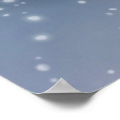 Silent Night Heilige Nacht Magic Winter Illustrati Poster (Hoek)