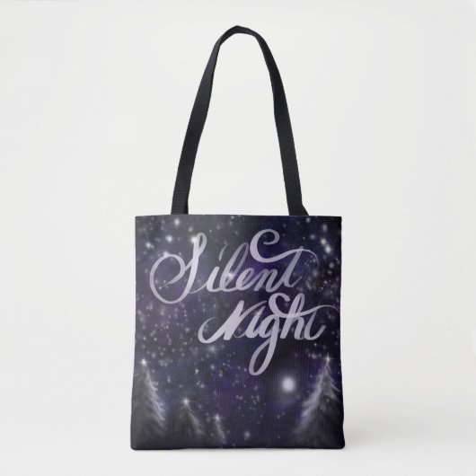 Silent Night - Heilige Nacht Tote Bag (Voorkant)