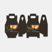 "Silent Night Heilige Nachtavond" Beloved kerstcar Bedankdoosjes (Uitgevouwen)