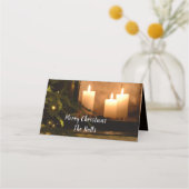 "Silent Night Heilige Nachtavond" Beloved kerstcar Plaatskaartje (Achterkant)