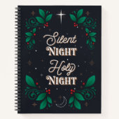 Silent Night, Heilige Nachtschets Notitieboek (Voorkant)